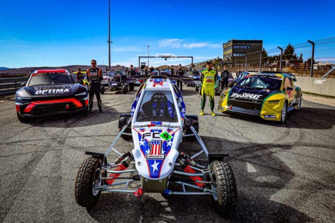 新『ラリーXアメリカ』創設へ。NASCARペアのシンドリックとSVGが旧ナイトロクロス車両をテスト