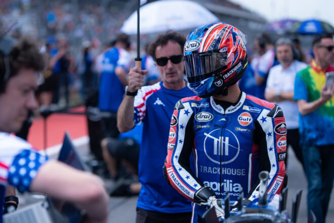 小椋藍、首位と遜色ないペース発揮も無念のリタイア「セクター1の終わりで警告が表示された」／第3戦アメリカズGP