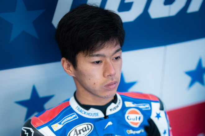 小椋藍、首位と遜色ないペース発揮も無念のリタイア「セクター1の終わりで警告が表示された」／第3戦アメリカズGP