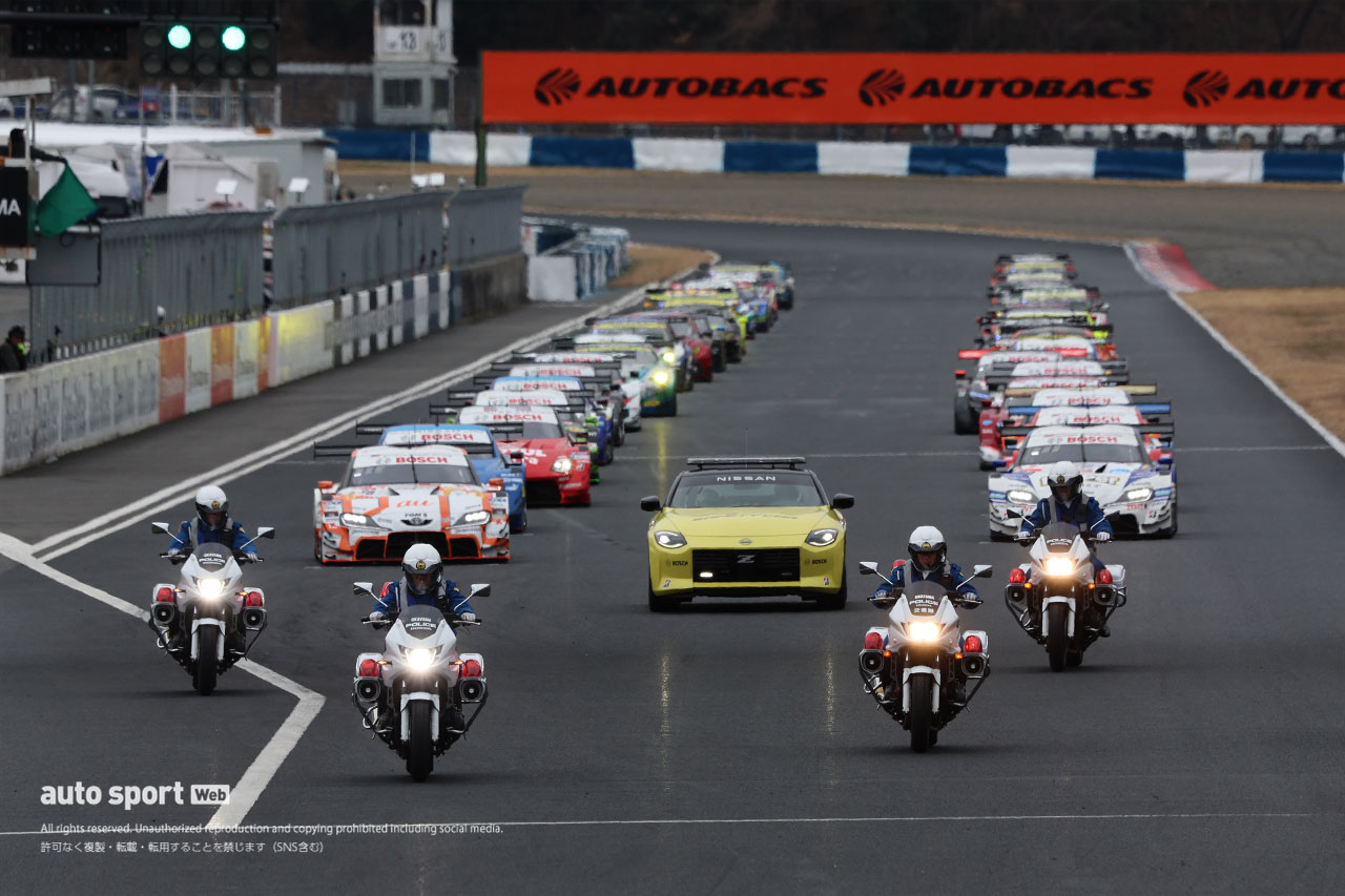 2026スーパーGT岡山公式テスト　スタート練習