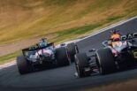 マックス・フェルスタッペン（レッドブル）の前を走り続けたピエール・ガスリー（アルピーヌ）