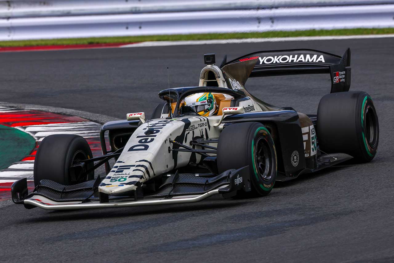 スーパーフォーミュラ開発テスト