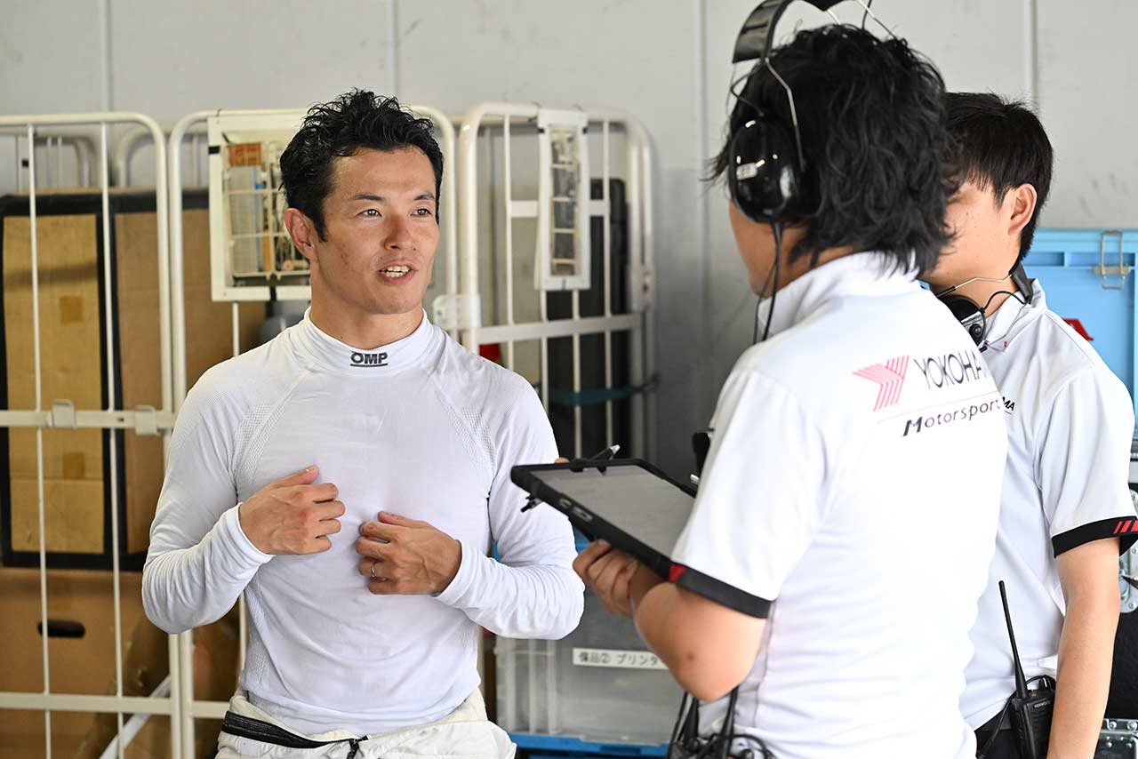 スーパーフォーミュラ開発テスト