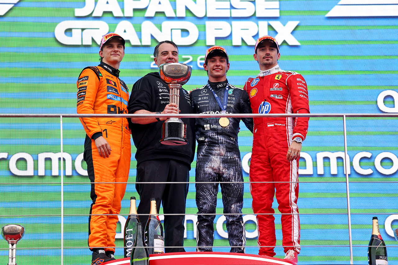 2026年F1第3戦日本GP　表彰式