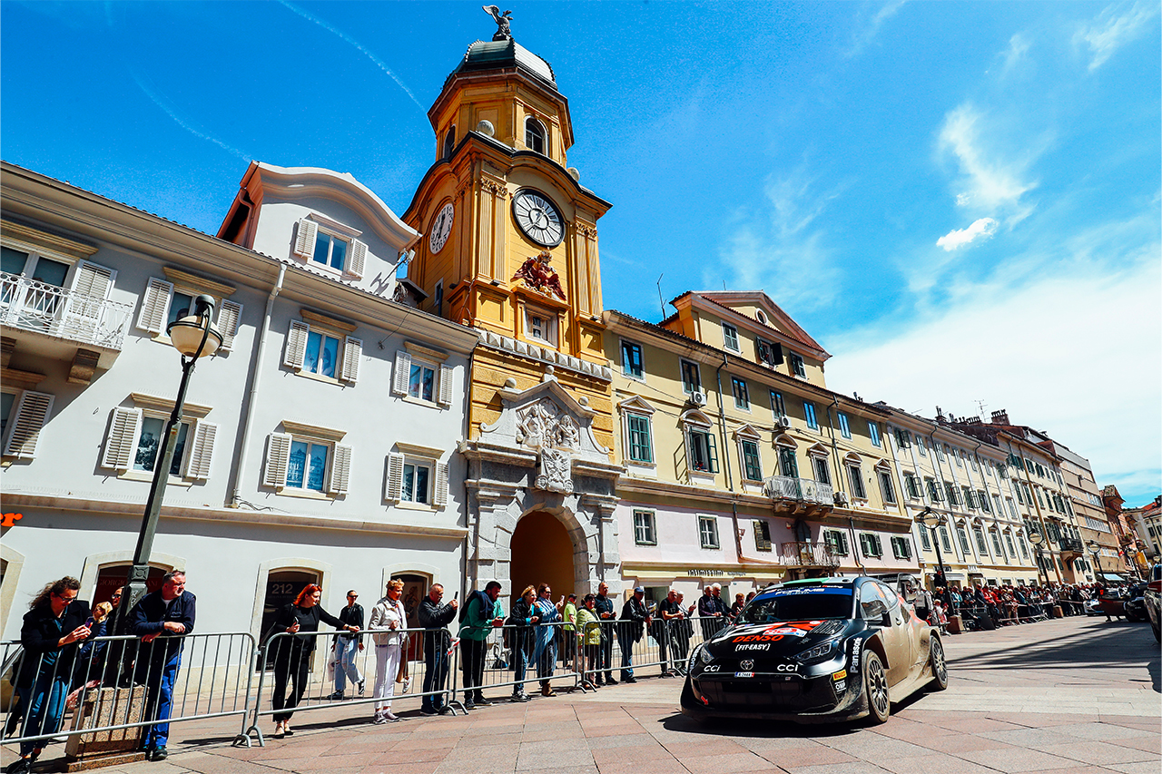 エルフィン・エバンス（トヨタGRヤリス・ラリー1）　2024年WRC第4戦クロアチア・ラリー