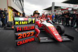 2022年のイタリアF4チャンピオンに輝いたアンドレア・キミ・アントネッリ（プレマ・レーシング）