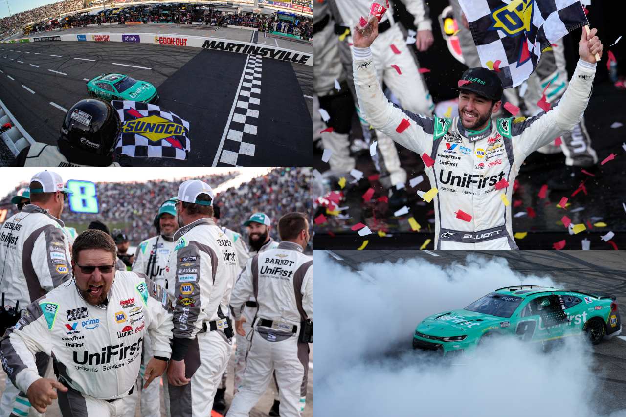 巧みなピット戦略でチェイス・エリオットが今季初優勝。シボレーようやくの未勝利脱出／NASCAR第7戦