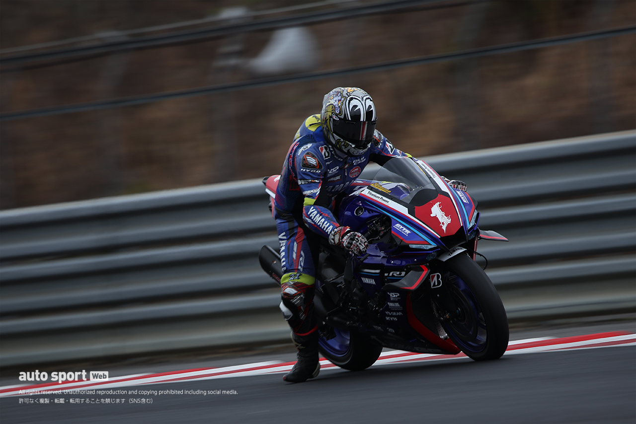 中須賀克行（YAMAHA FACTORY RACING TEAM）／2026全日本ロード PRE-TEST “Round ZERO”