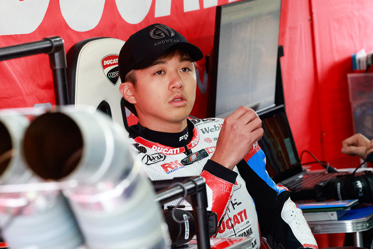 SDG DUCATI Team KAGAYAMAで3年目のシーズンに挑む水野涼「チャンピオンを獲りたいという思いがより強くなった」