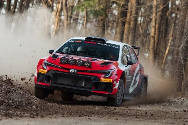 ヤリ-マティ・ラトバラが北米へ。ARA第3戦オリンパスで2台目の『GRカローラ・ラリーRC2』をドライブ