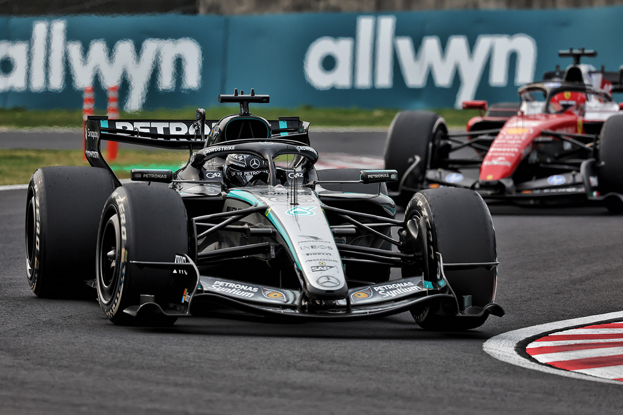 ジョージ・ラッセル（メルセデス）＆シャルル・ルクレール（フェラーリ）