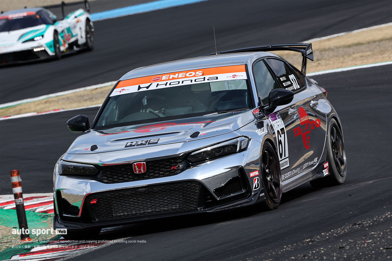 2026スーパー耐久第1戦もてぎ　YAMATO CIVIC
