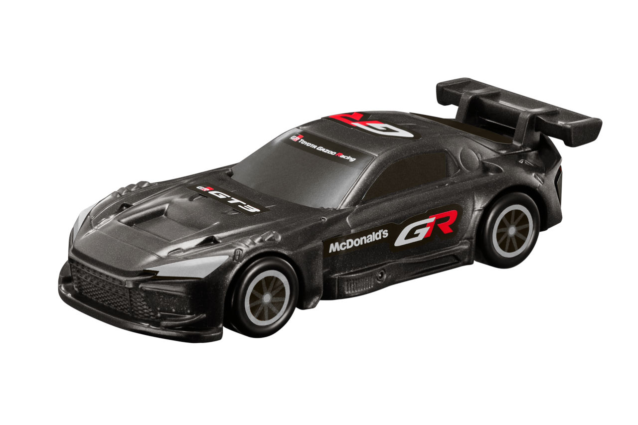 【動画】GR GT3がハッピーセット『トミカ』に登場。ぬり絵コンテスト開催に加えコラボムービーも