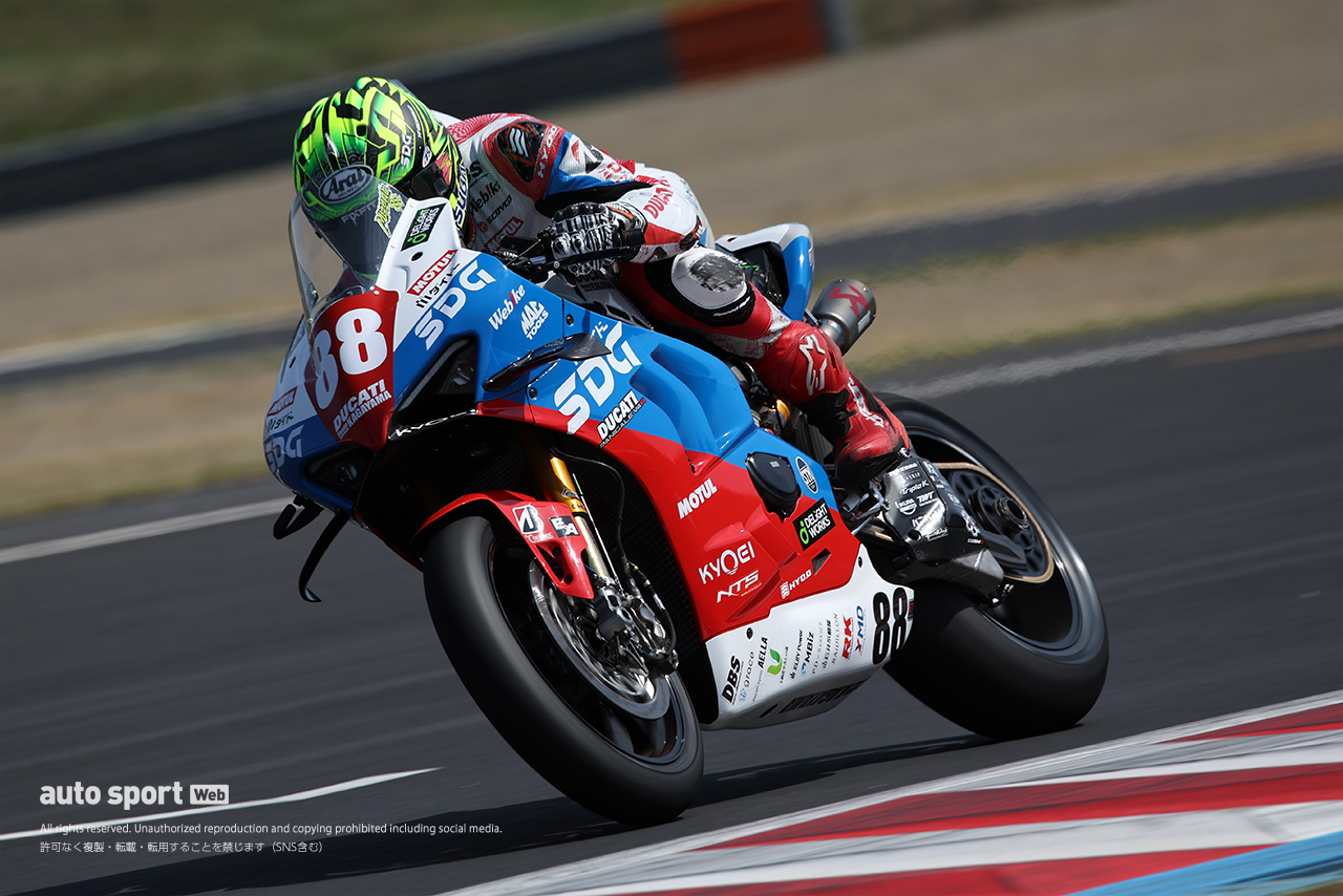 水野涼（SDG DUCATI Team KAGAYAMA）／2026全日本ロード第1戦もてぎ JSB1000