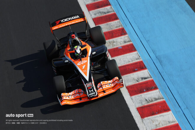 スーパーフォーミュラ　岩佐歩夢（TEAM MUGEN ）