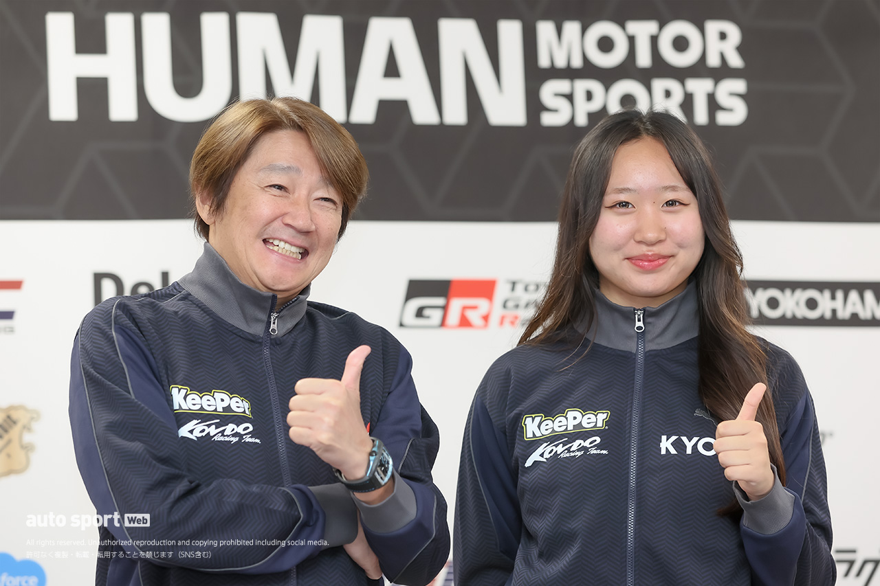 「日本の宝、ギラギラと光らせる」近藤監督が注目のF1ウイリアムズ育成出身の15歳・松井沙麗。KYOJO参戦から将来を語る