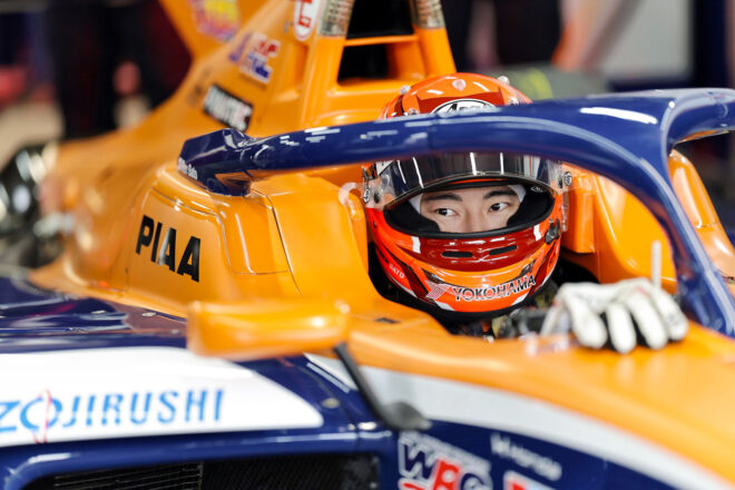 PP獲得の岩佐歩夢「他所より新路面への理解を深められた」。2番手太田格之進はプラン変更が奏功【スーパーフォーミュラ第1戦もてぎ予選会見】