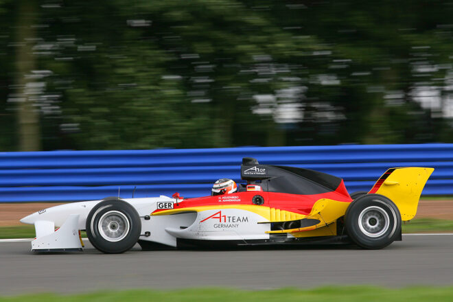 2006-2007シーズンA1GPに参戦したニコ・ヒュルケンベルグ（チームドイツ）