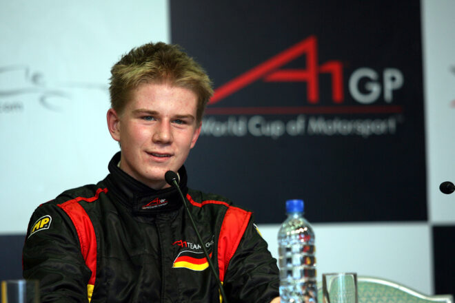 2006-2007シーズンA1GPに参戦したニコ・ヒュルケンベルグ（チームドイツ）
