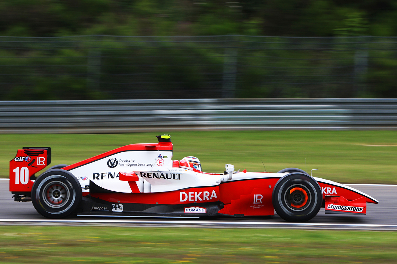 2009年GP2に参戦するニコ・ヒュルケンベルグ（ARTグランプリ）