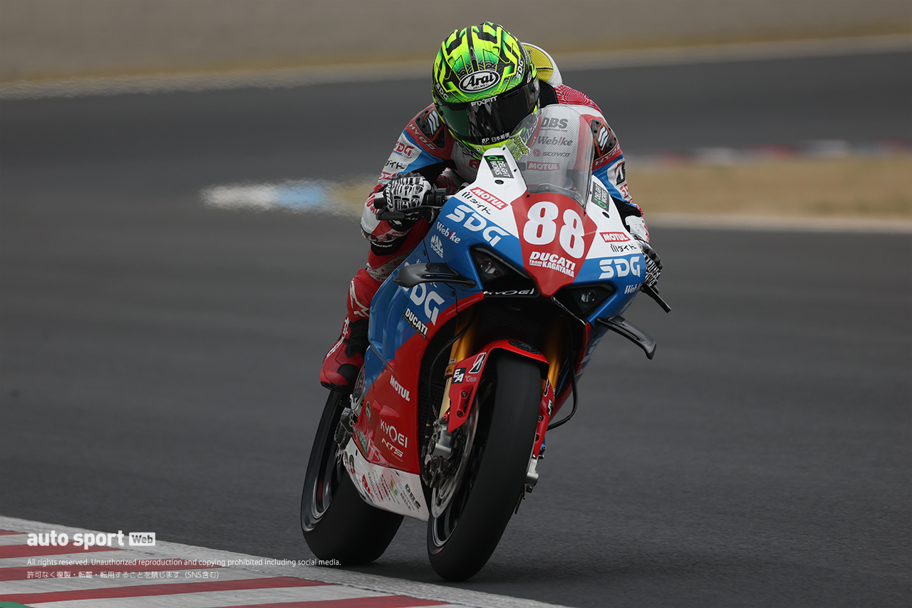 水野涼（SDG DUCATI Team KAGAYAMA）／2026全日本ロード第1戦もてぎ JSB1000 予選