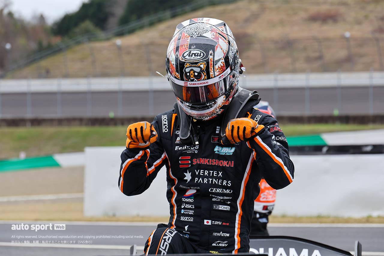 “驚速”太田格之進、もてぎ初ポール。大湯都史樹が2023年以来のフロントロウでトヨタ勢最上位に【スーパーフォーミュラ第2戦もてぎ予選レポート】