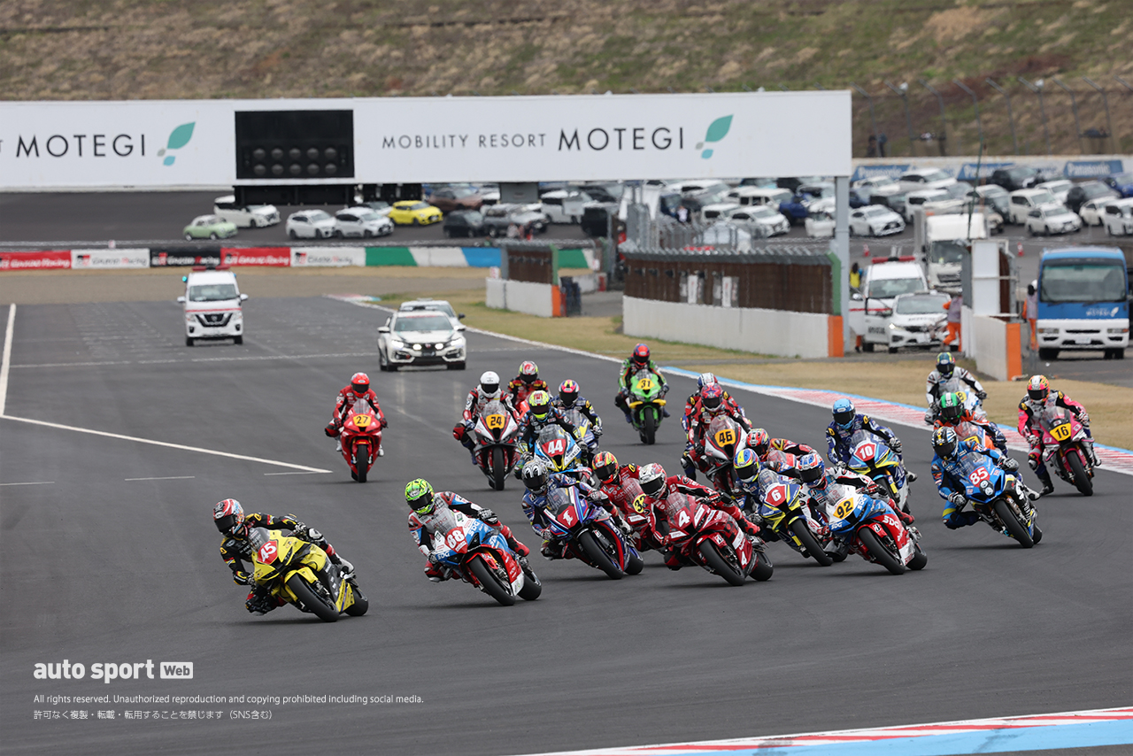 スタートシーンの様子／2026全日本ロード第1戦もてぎ JSB1000 決勝