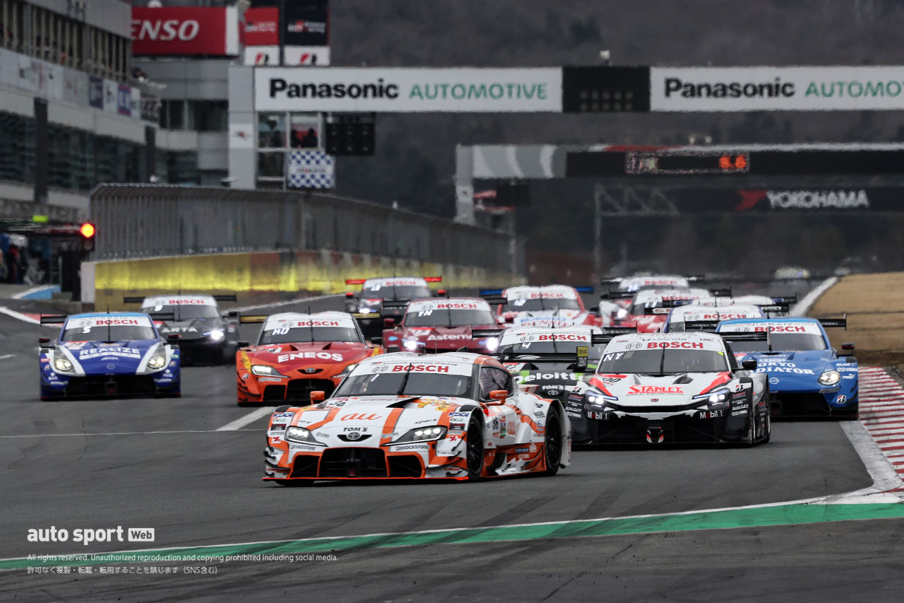 2026スーパーGT富士公式テスト　GT500スタート練習