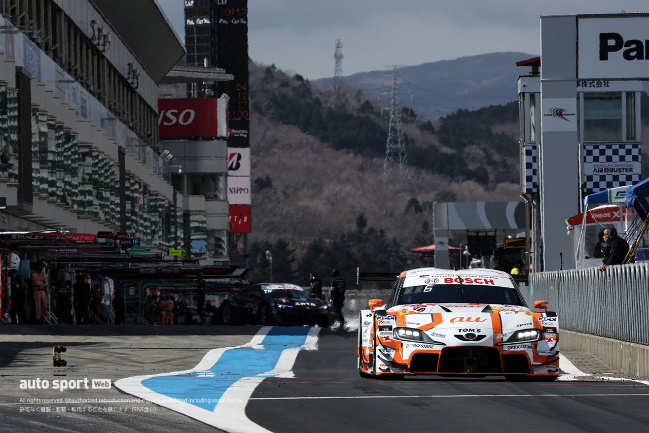 36号車au TOM’S GR Supra