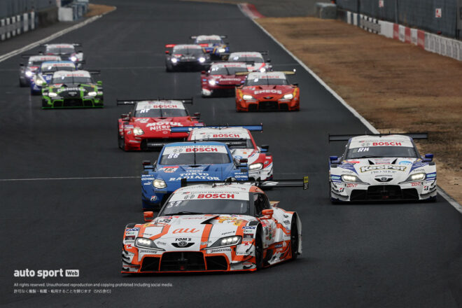 2026スーパーGT岡山公式テスト　GT500スタート練習