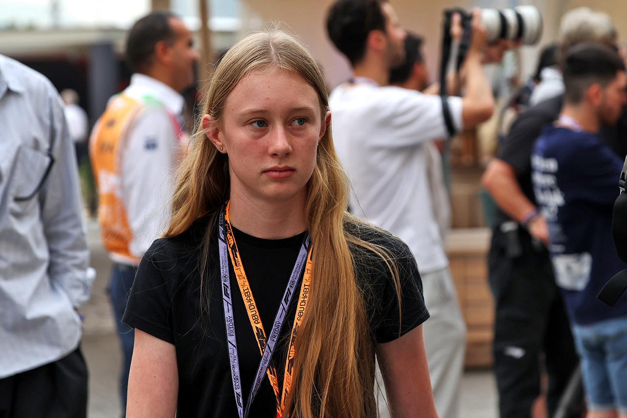 マクラーレンの若手育成プログラムに所属するエラ・ハッキネン