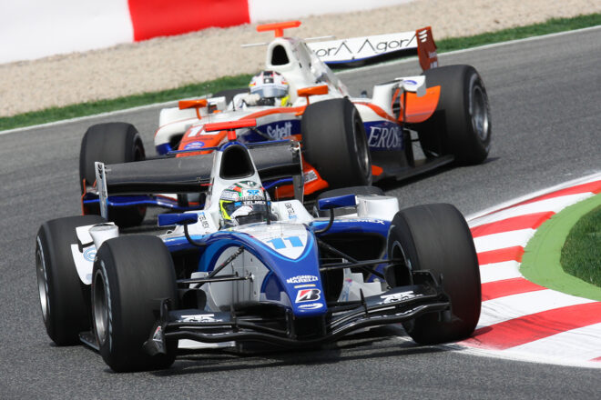 2009年GP2に参戦するセルジオ・ペレス（テルメックス・アーデン・インターナショナル）