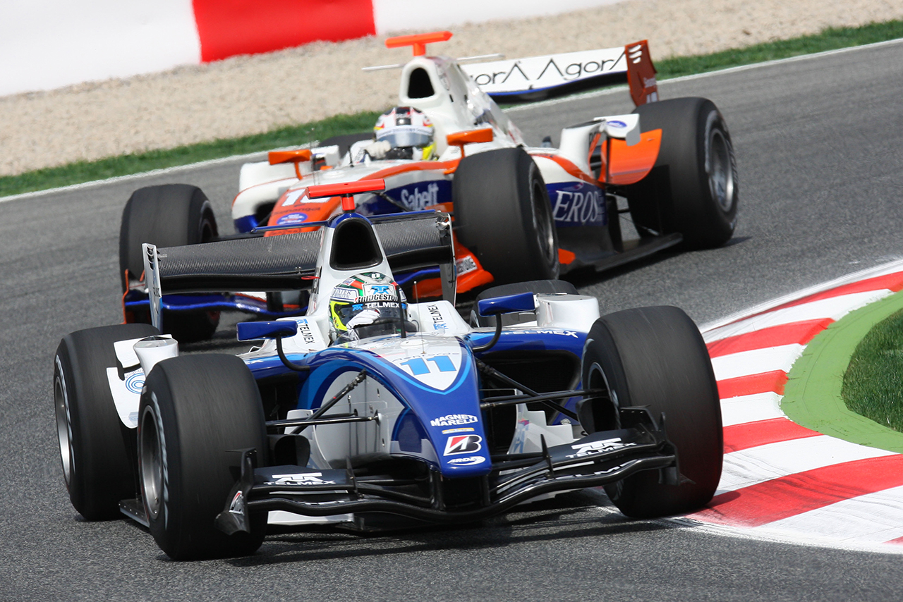 2009年GP2に参戦するセルジオ・ペレス（テルメックス・アーデン・インターナショナル）