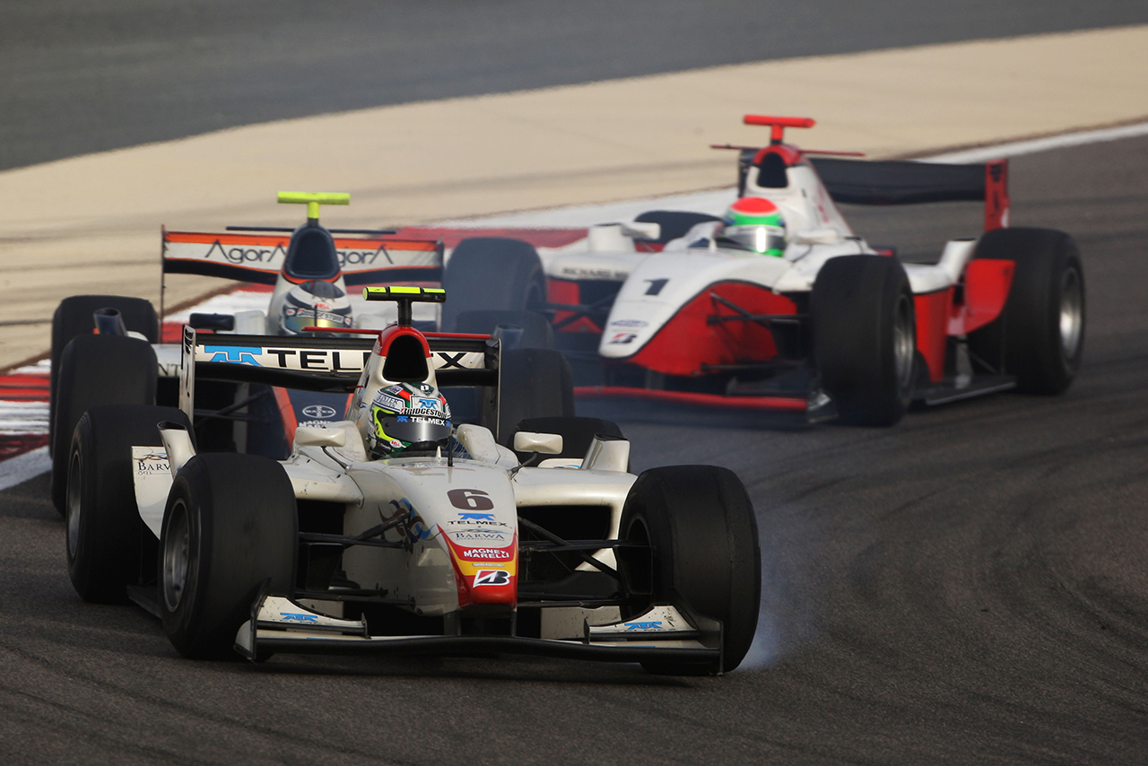 2008-2009シーズンGP2アジアに参戦するセルジオ・ペレス（バルワ・カンポス）