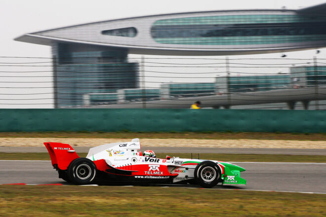 2006-2007シーズンA1GP第10戦上海　セルジオ・ペレス（チームメキシコ）