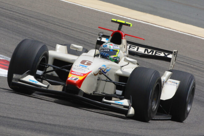 2008-2009シーズンGP2アジアに参戦するセルジオ・ペレス（バルワ・カンポス）