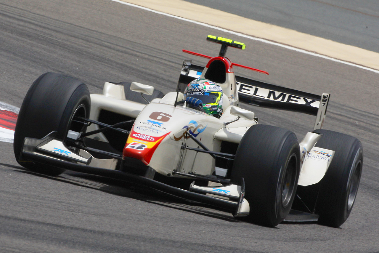 2008-2009シーズンGP2アジアに参戦するセルジオ・ペレス（バルワ・カンポス）