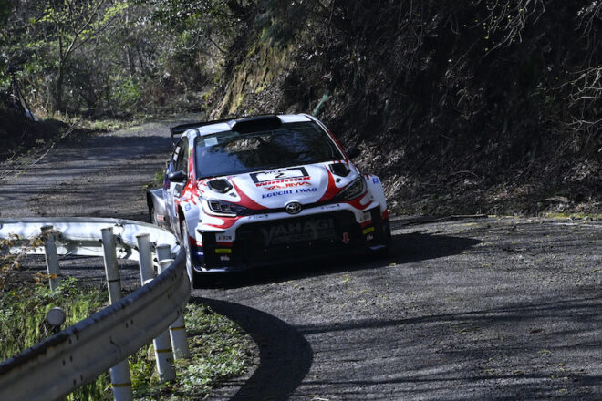 新井大輝が『SAGA RALLY』の初代ウイナーに。2位と1分差の独走で開幕2連勝／全日本ラリー