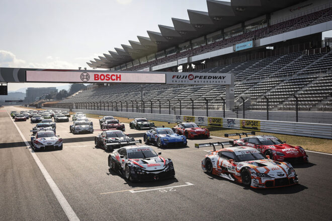 ボッシュ、スーパーGTのシリーズパートナー契約を2030年まで延長。GT500全車への共通部品供給なども継続