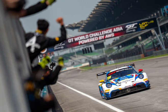 ポルシェ勢がセパンでの開幕2戦で強さを発揮。日本人コンビも911駆りクラス優勝飾る／GTWCアジア