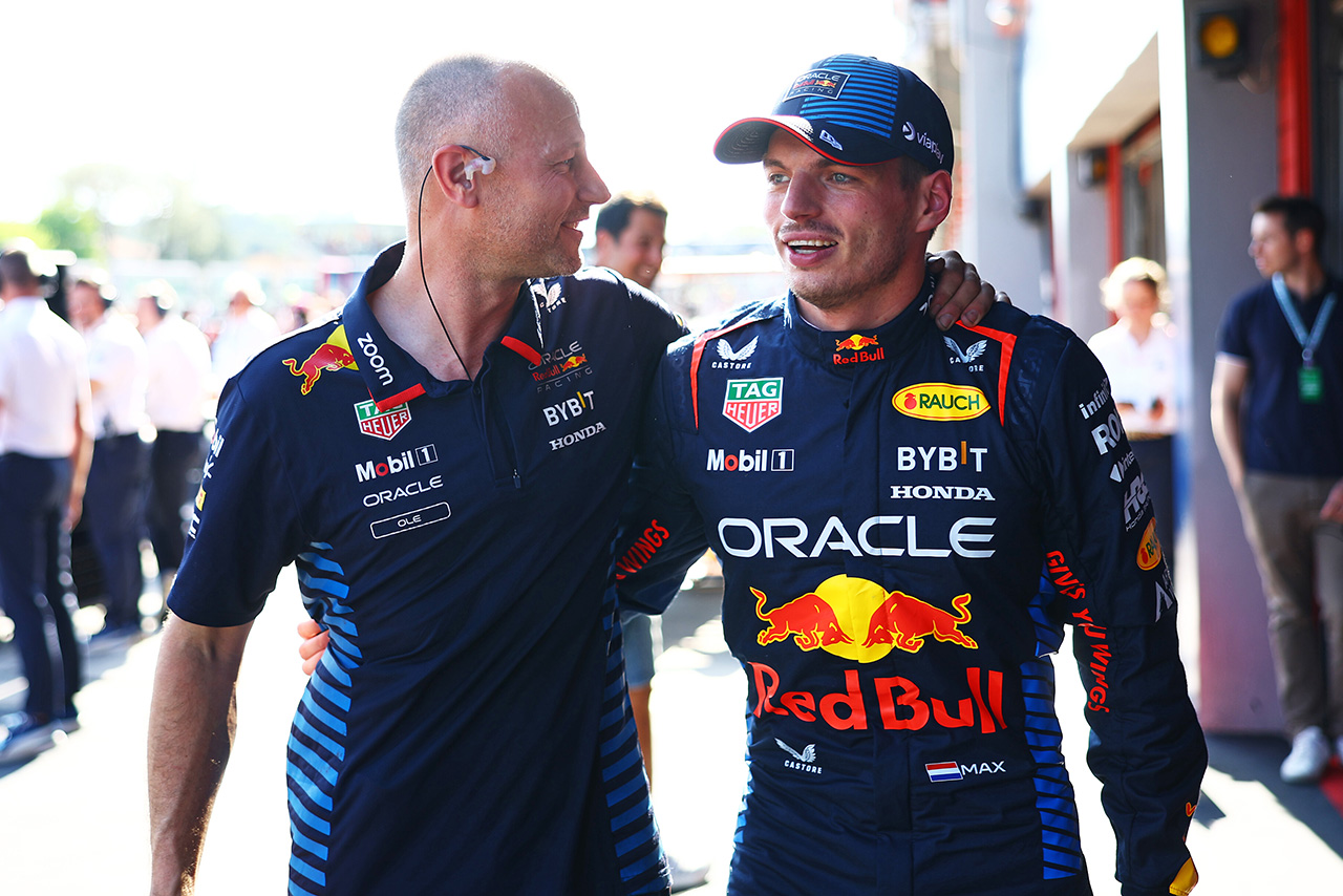 オーレ・シャック＆マックス・フェルスタッペン（レッドブル）