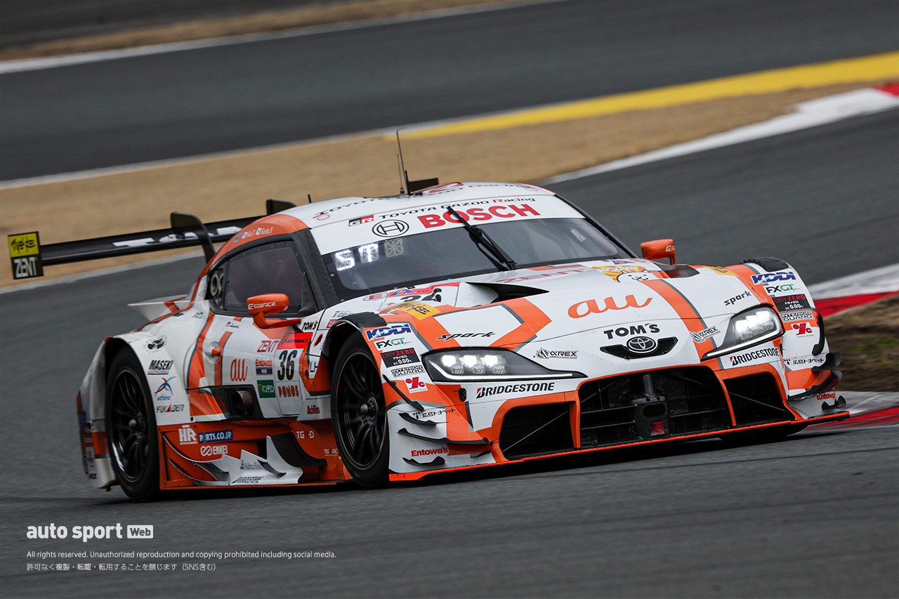 au TOM’S GR Supra（坪井翔／山下健太）