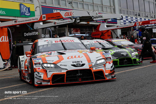 au TOM’S GR Supra（坪井翔／山下健太）