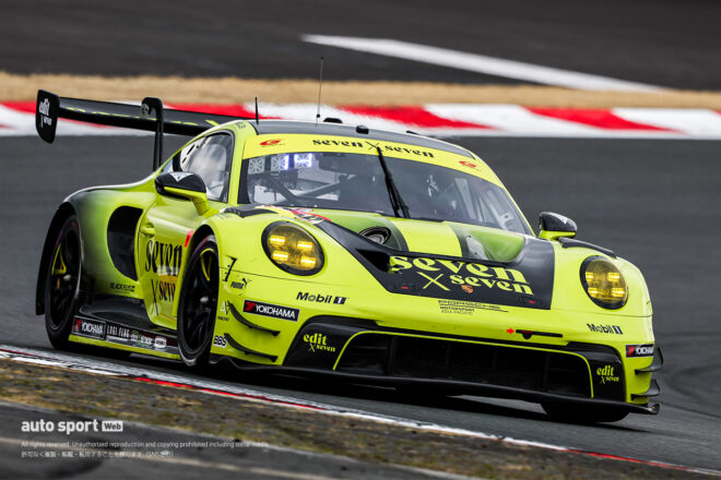 seven x seven PORSCHE GT3R EVO（スヴェン・ミューラー／藤波清斗）