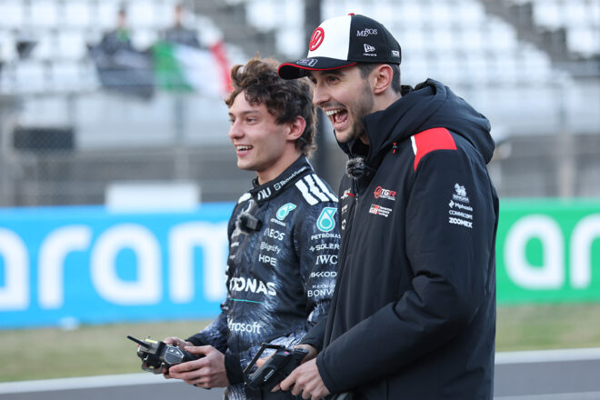 アンドレア・キミ・アントネッリ（メルセデス）＆エステバン・オコン（ハース）