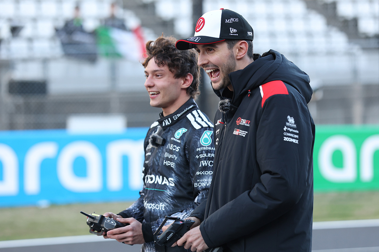 アンドレア・キミ・アントネッリ（メルセデス）＆エステバン・オコン（ハース）