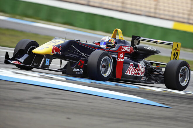 2012年ユーロF3に参戦するカルロス・サインツ（カーリン）