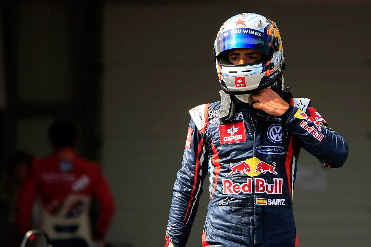 2012年はF3に参戦するも苦しい戦いが続いたカルロス・サインツ（カーリン）