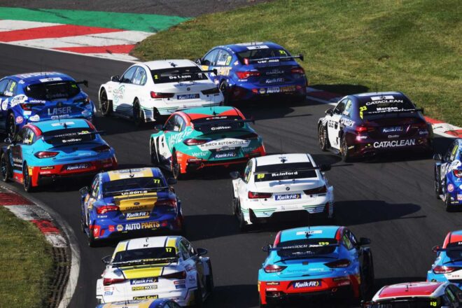 恒例のBTCC開幕直前公式テスト実施。EXCELR8の4台目も確定で全21台参戦のなかBMWが首位タイム