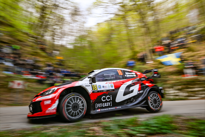 勝田貴元（トヨタGRヤリス・ラリー1）　2026年WRC第4戦クロアチア・ラリー